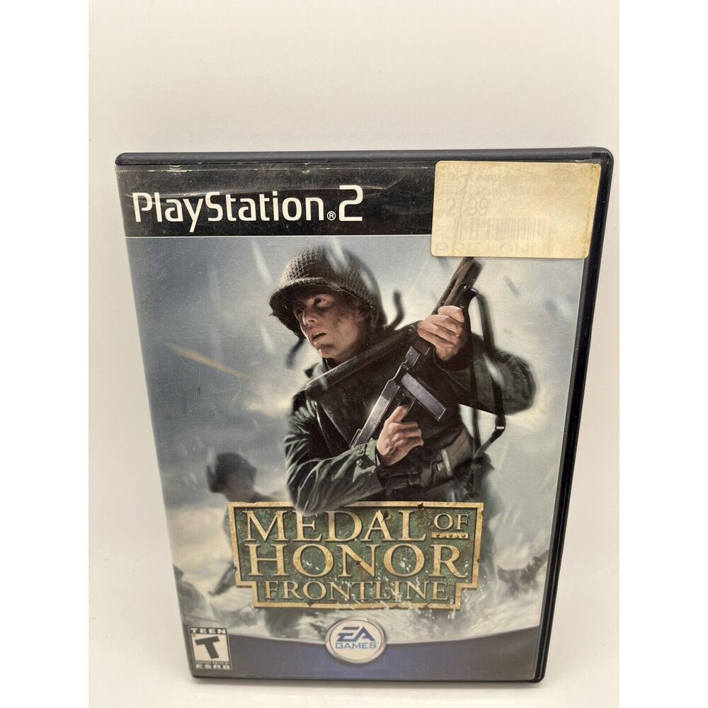 Medal of Honor Frontline PS2 PlayStation 2 Complete - Tested